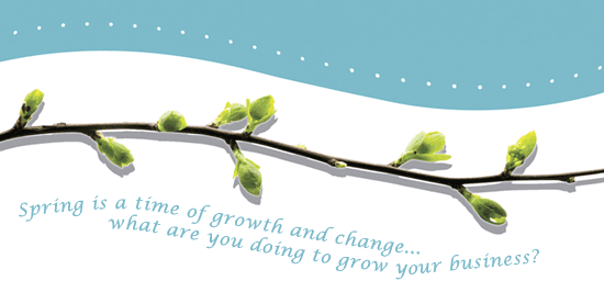 Spring is a time of growth and change... 