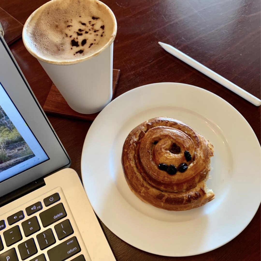 Who else rewards themselves to get work done? Staying in Touch