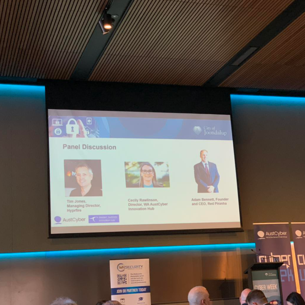 Cyber Security at the Joondalup Business Forum for CyberWeek_8